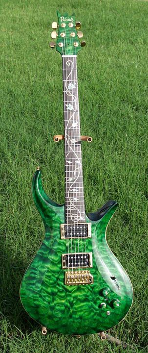 Green dyed Driskill Diablo, full body